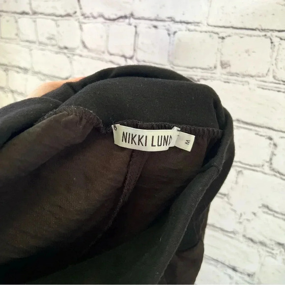 Nikki Lund Casual Pocket Jogger Style Pants Size Medium - Picture 6 of 7